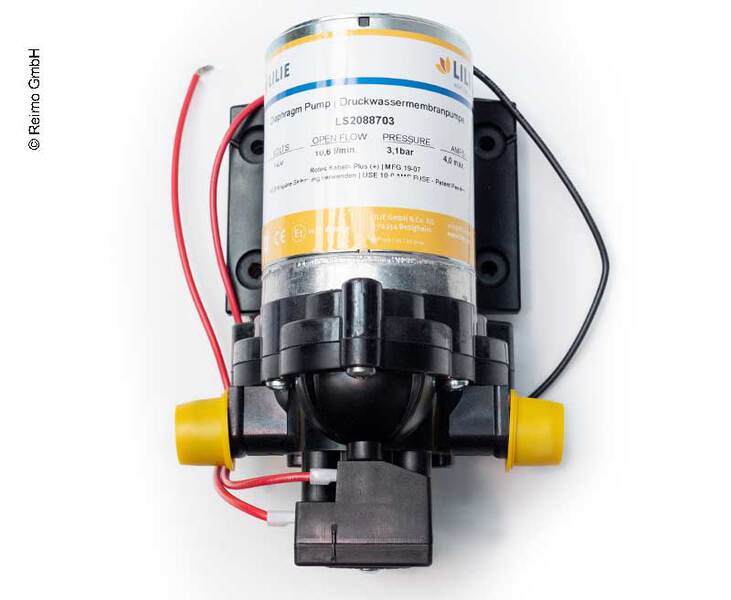 Wasserpumpe 12V 10,6l/min 3,1bar 6,5A