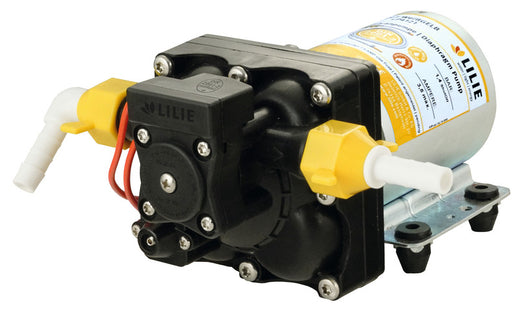 LILIE Soft Serie Pumpe Weißgelb mit Bypass-Steuerung - 1,4 bar und 7,5 l/min