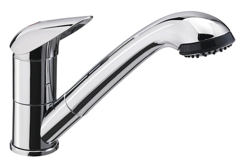 Einhebelmischer Pelikan mit Dusche JULIA, Anshcluss UniQuick 12mm