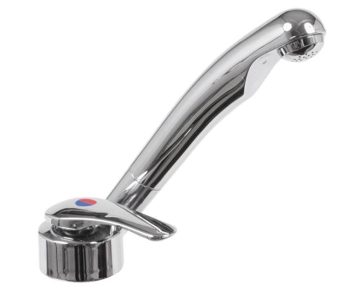Wasserhahn Twist chrom m.Schalter SB Uni Quick 12mm