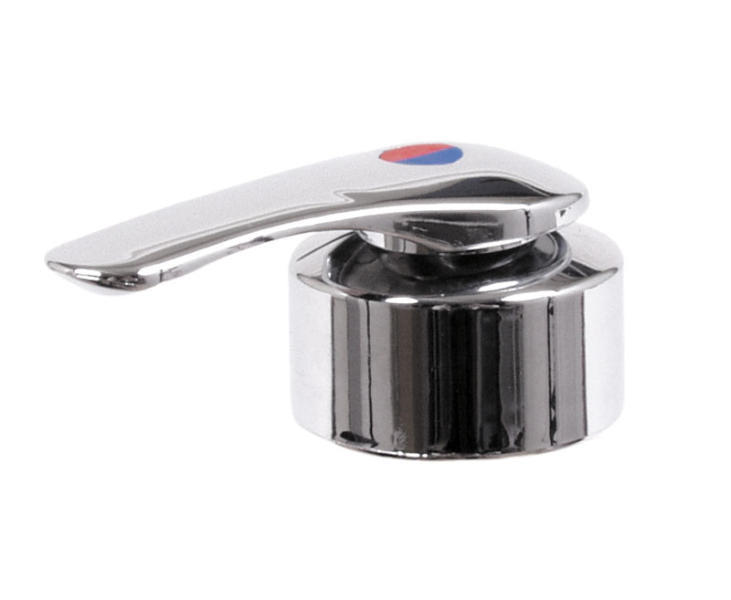 Untertischmischer Twist chrom mit Schalter SB Uni Quick 12mm