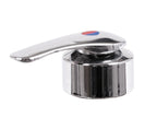 Untertischmischer Twist chrom mit Schalter SB Uni Quick 12mm