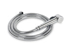 Duschset CHROM mit 1,5m Schlauch + Wandhalterung,  1/2" Anschl.versch.