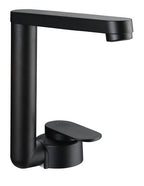 Twister matt schwarz, 360° drehbar, abklappbar 40mm Bauhöhe