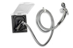 Wassersteckdose mit Vormischer, weiÃ,inkl.Dusche+Haken B115H133T100