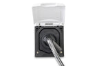 Wassersteckdose mit Vormischer, weiß,inkl.Dusche+Haken B115H133T100