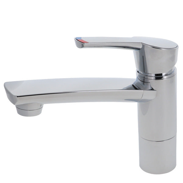 Aut.-Einhebelmischer COMO, chrom, Höhe 17 cm, Auslauf 14 cm, NFL 350 mm 8/10 mm, 1"-Befestigung