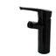Aut.-Dusch-Einhebelmischer, COMO mattschwarz, Höhe 17 cm, Duschanschluss 1/2", NFL 350 mm 8/10 mm, 1"-Befestigung