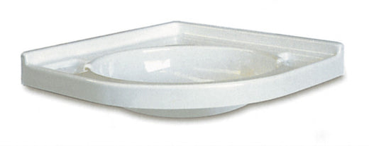SOLER Eckwaschbecken 418x418mm weiß