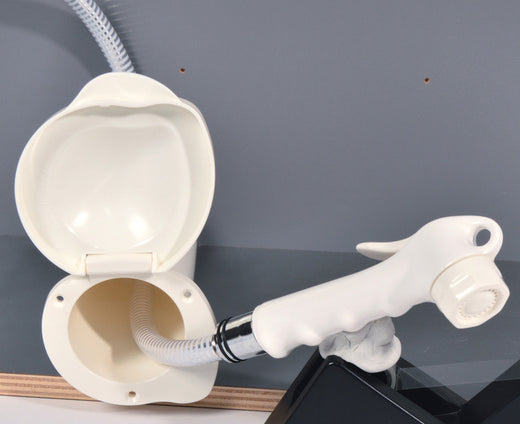 Duschset für Außenwandmontage - 200 cm Flexschlauch
