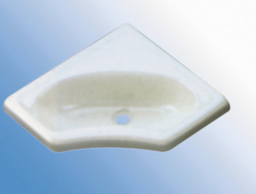 Comet Eckwaschbecken Mini 345x345x116mm, weiß