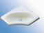 Eckwaschbecken Mini 345x345x116mm, weiß