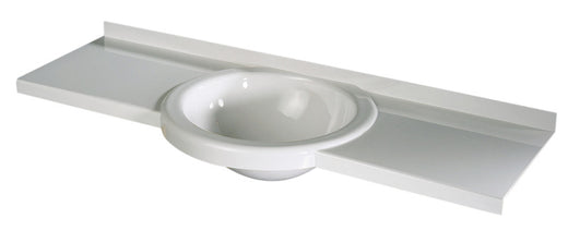 Comet Design-Waschbecken 900 x 270mm, weiß