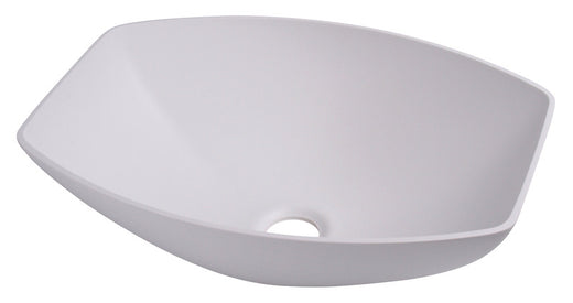 Waschbecken semioval - Weiß