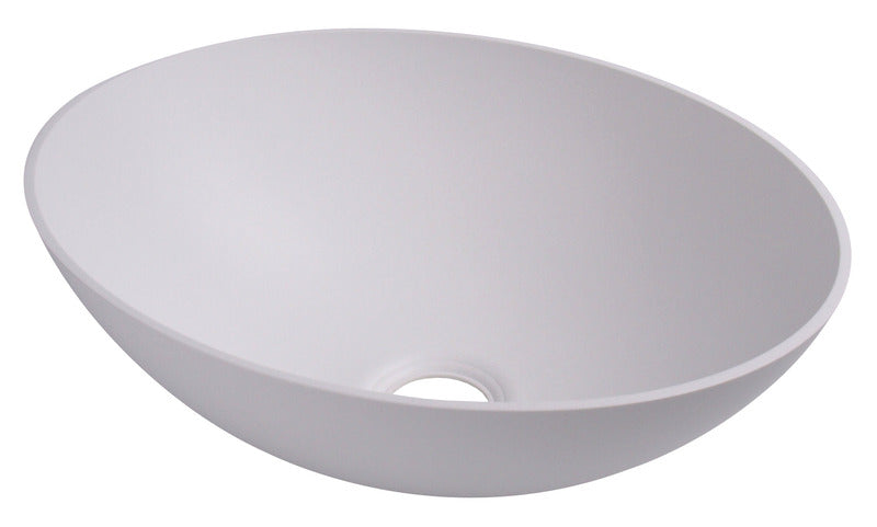 Waschbecken - Oval - Weiß