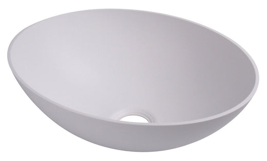 Waschbecken - Oval - Weiß