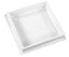 Duschwanne 600 x 600 x 102 mm - Nicht kürzbar - Aus ABS gefertigt - Weiß