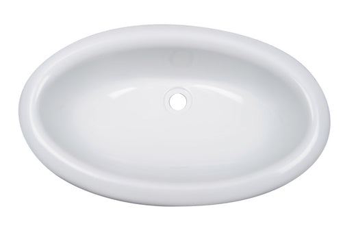 Comet Waschbecken oval 450 x 275mm, weiß