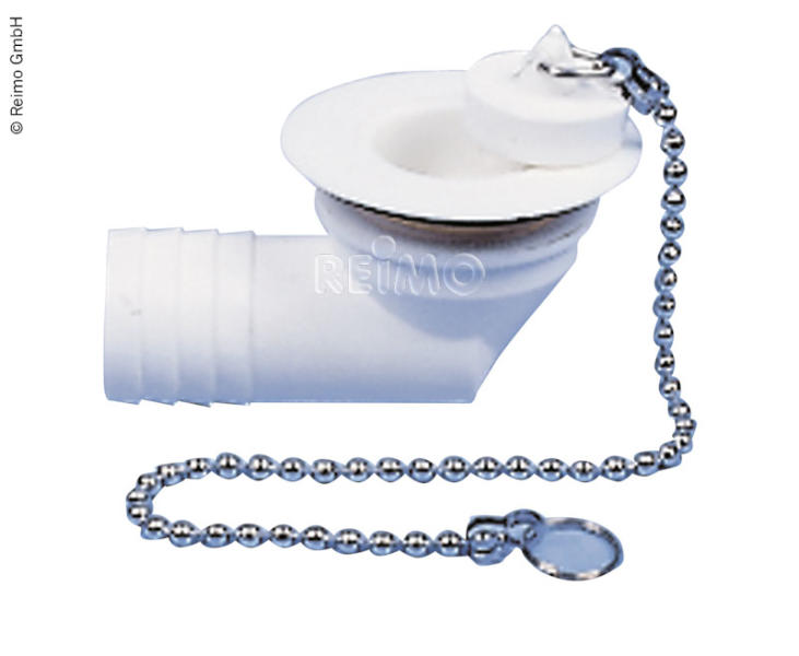 Wasserablaufgarnitur gewinkelt-Schlauch1",Ablauföffnung 31mm 10er Pack