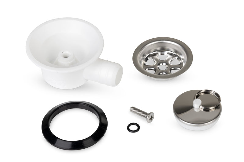 Ablauf gewinkelt,für Spüle Ãffnung 39mm, Abwasserschlauch 19mm
