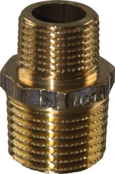 Reich Übergangsstück aus Messing 1/2" auf 3/8"