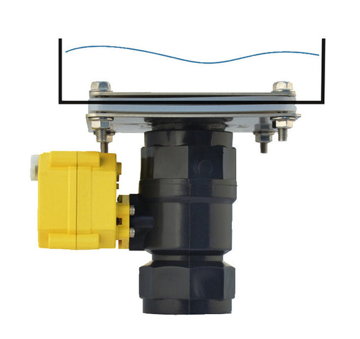 Lilie Elektrisches Kugelhahnventil für Tank-Direktanschluss - 40 mm