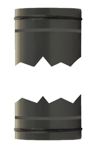Lilie Rohr 0,5m 40mm beidseitig mit O-Ringen