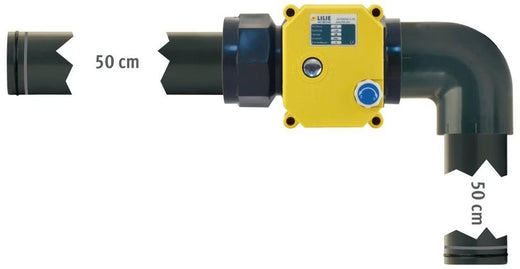 Lilie Elektrischer Kugelhahn - Kunststoff - 1" Steckgewinde