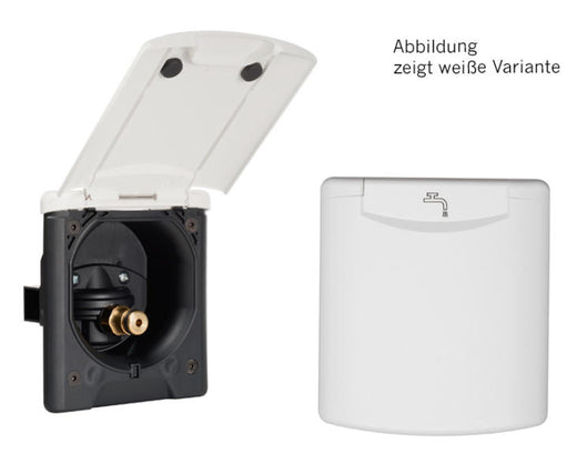 ABL City-Wasseranschluss mit Magnetverschl. anthrazit, mit Druckminderer