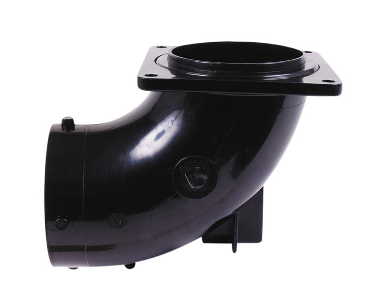 SPORT Bogen 90 Grad mit drehbarem Flansch SB