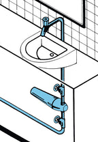 Einbaufilter-Gehäuse EBF ohne Filterkartusche