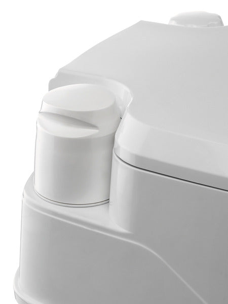 Porta Potti 335 tragbare Campingtoilette - Mit Hold Down Kit - Weiß