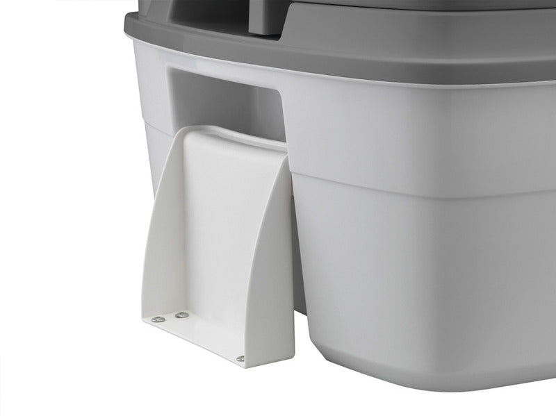 Porta Potti 335 tragbare Campingtoilette - Mit Hold Down Kit - Weiß