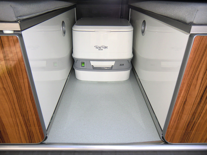 10 l Campingtoilette mit Kolbenpumpe