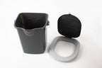Mobile Eimertoilette - Mit Deckel