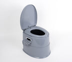 Camping Toilette, 50x42x40cm inkl. Toilettenpapierhalter, teilbar