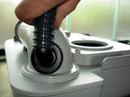 SOG-Entlüftung II, Typ C,für Porta-Potti, Türvariante weiß