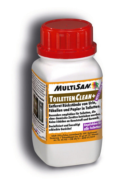 MULTI MultiSan Toiletten Clean, Pulver 250g