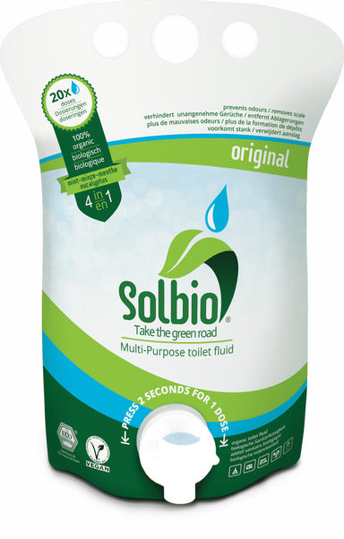 SOLBI SOLBIO 4 in 1 Multi-Funktions Toilettenflüssigkeit - 800 ml