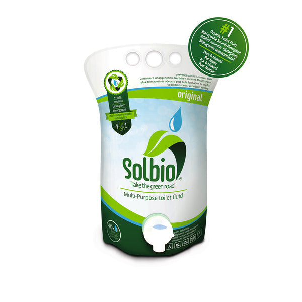 SOLBIO 4 in 1 Multi-Funktions Toilettenflüssigkeit,Länder NO/DK/SE/FI