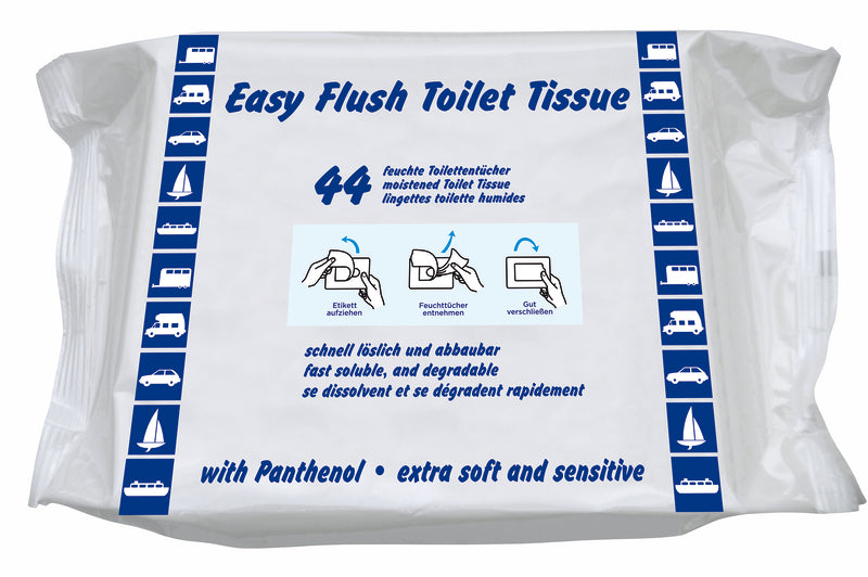 YACHT Yachticon Easy Flush Toiletten Tücher 44Stk