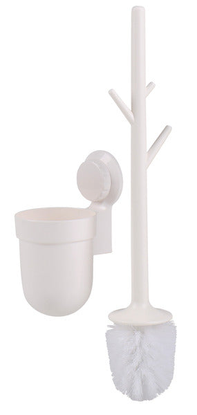 WC-Bürste mit Saugnapf, weiÃ