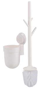 WC-Bürste mit Saugnapf, weiÃ