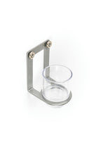 Magnet.Becherhalter Alumin.+Becher Plexiglas, f.Art.66586, 70x125x90mm