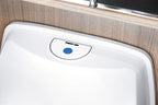 Cassettentoilette C223-CS - Spülung elektrisch - Weiß - 18 l