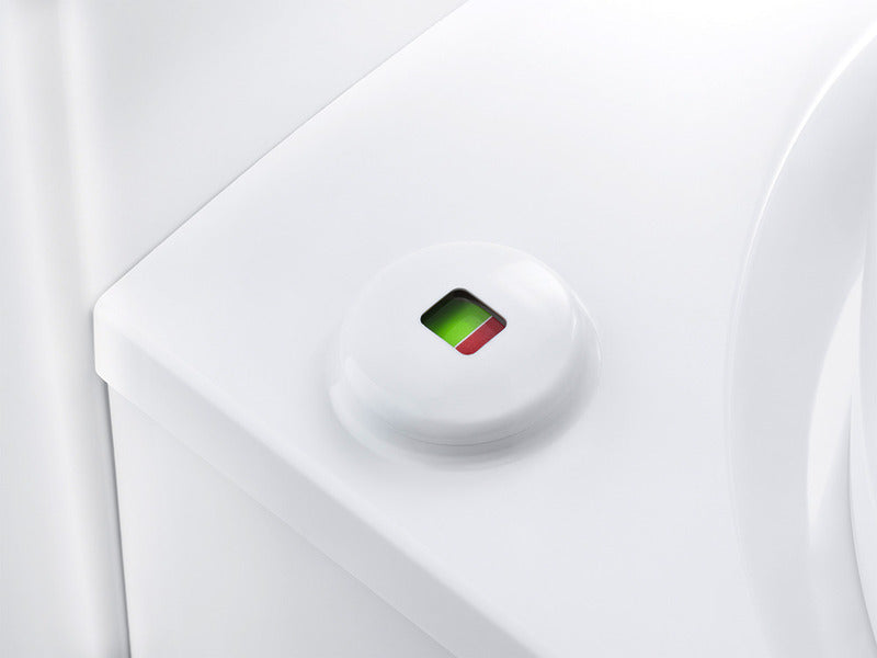 Cassettentoilette C223-CS - Spülung elektrisch - Weiß - 18 l