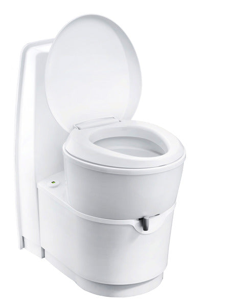 Cassettentoilette C223-CW, weiÃ, Spülung manuell, 18L