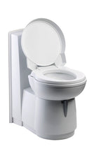 Cassettentoilette C263-CS Spülung elektrisch, Kunststoff weiÃ