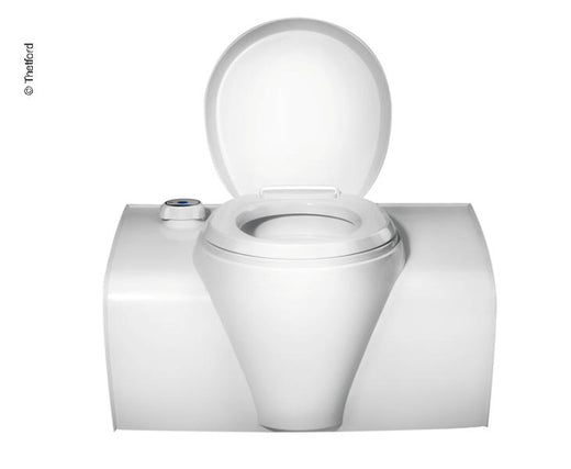 Thetford Banktoilette C502-X elektrisch, weiß, Bedienöffnung rechts