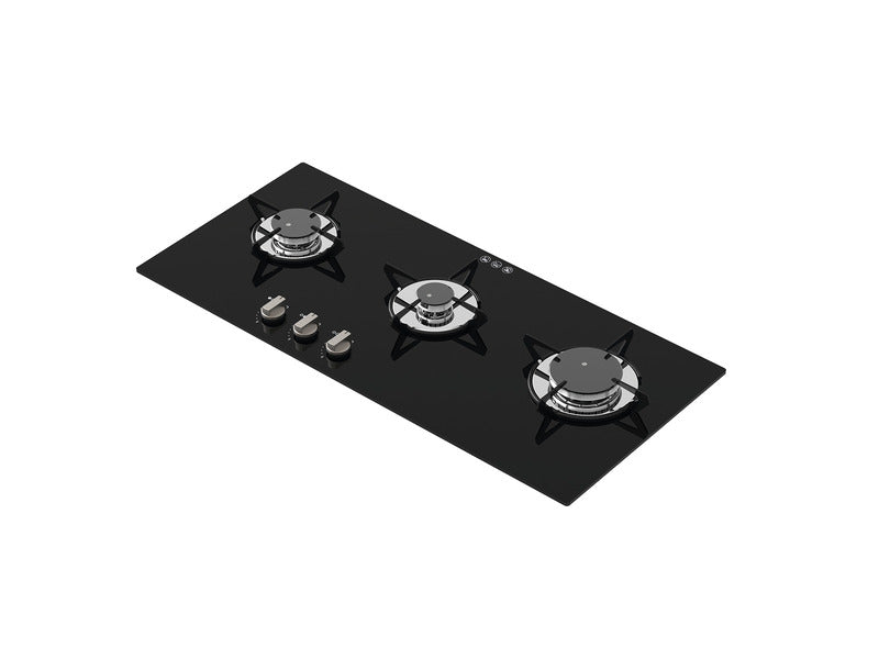 Gaskocher 3-flammig - Serie 931 - Elektrozündung